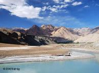 Berglandschaft in ladakh, Indien, Foto: Rainer Hörig, DW 