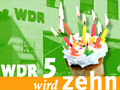 Bild: Collage WDR 5 wird 10; Rechte: WDR, istockphoto