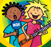 Bild: Comiczeichnung singende Kinder, Recht: wdr