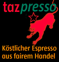 tazpresso, der fair gehandelte Espresso